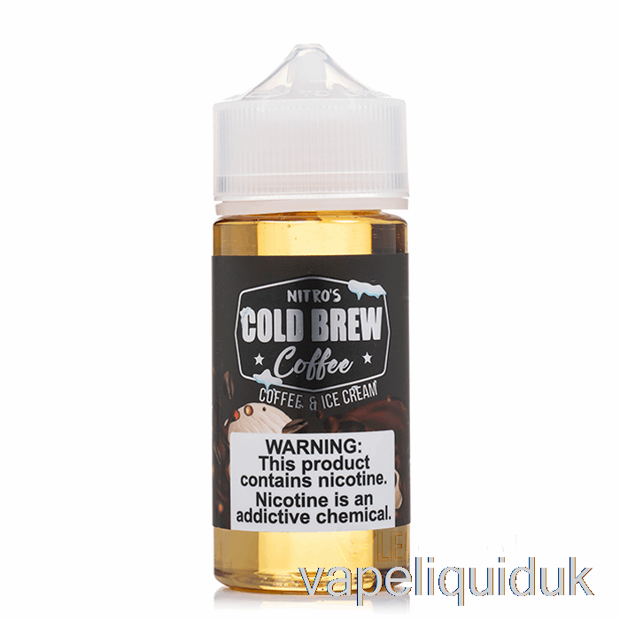 Coffee and Ice Cream - Nitros Cold Brew - 100mL 3mg Vape Liquid